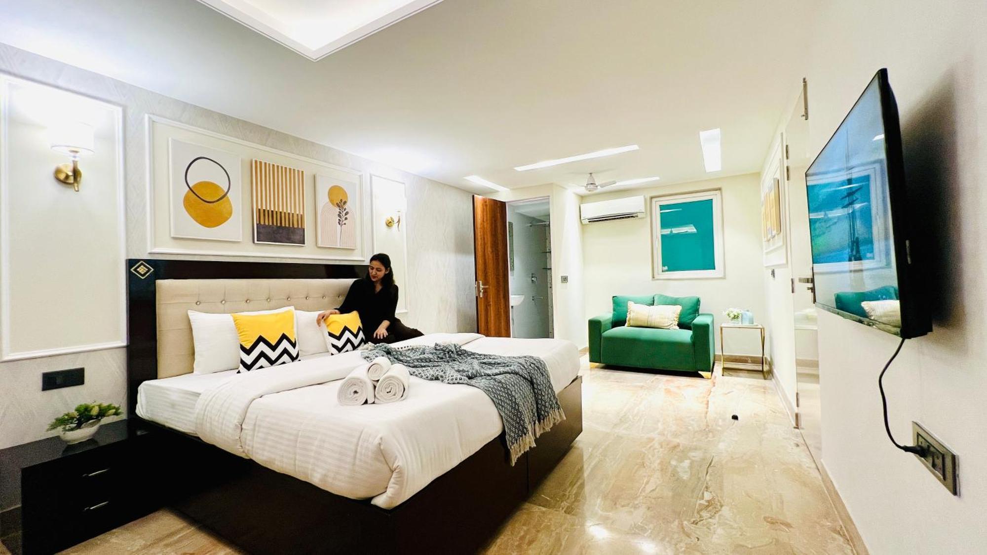 Zen Suites Gurgaon - Luxe Stays Collection Camera foto
